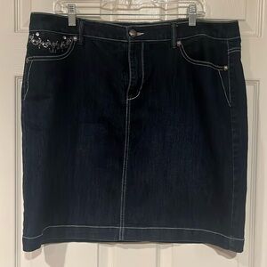 Style & Co Jean Skirt